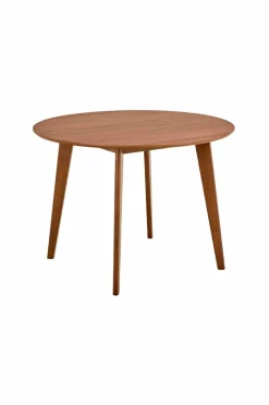 NORDFORM Roxby spisebordssæt med bord og 4 stole, 105x105x76 cm