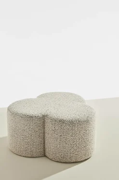 Pastill Bodhi puf i bouclé ø 70 cm