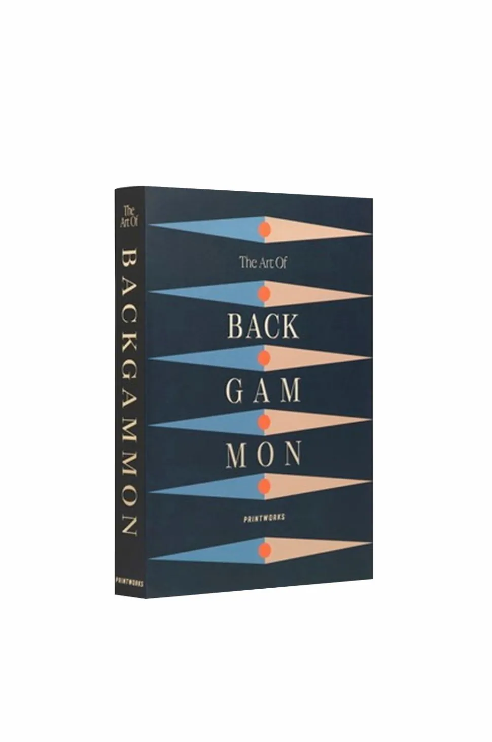 PRINTWORKS Klassisk - Backgammon-kunsten, antracit