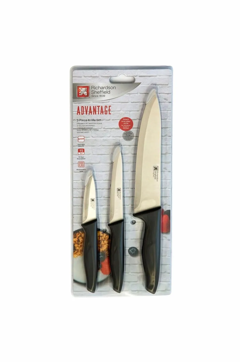 Richardson Sheffield Knivsæt Advantage 3 dele