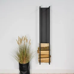 Spinder Design Opbevaring af træ Cubic Fire