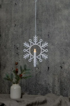 Star Trading Indendørsdekoration Flamme Snow.