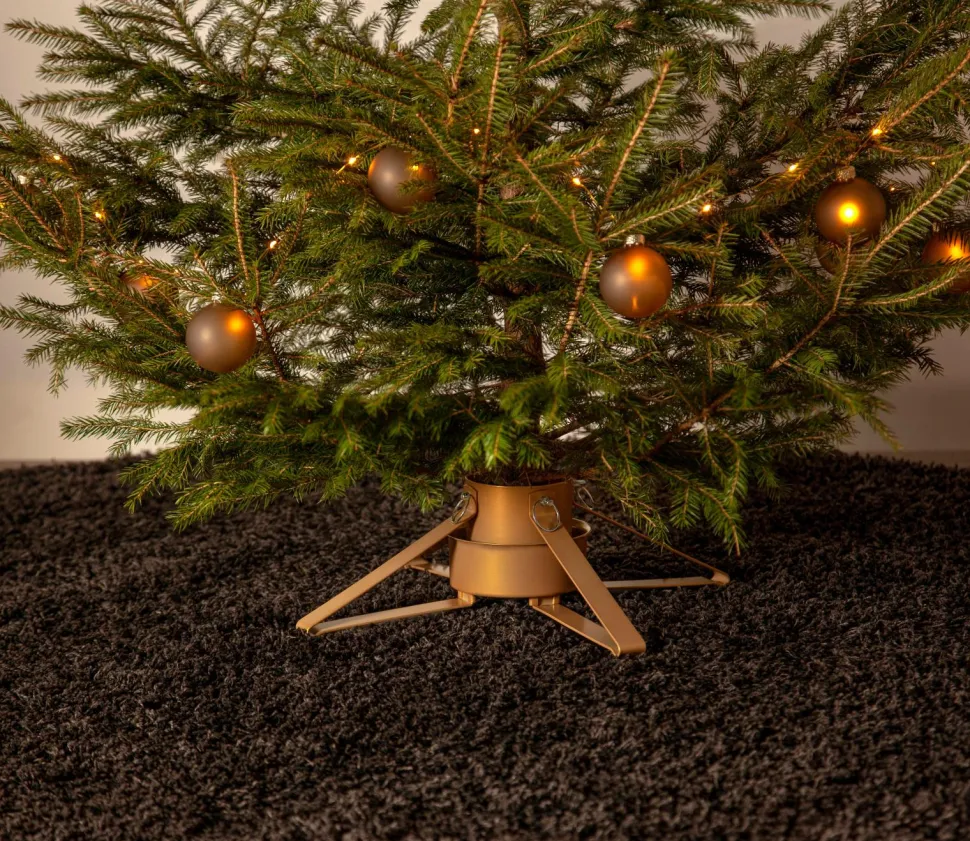 Star Trading Juletræsfod Granig Gold