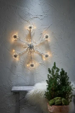 Star Trading Siluet Flower Snowflake 60 cm