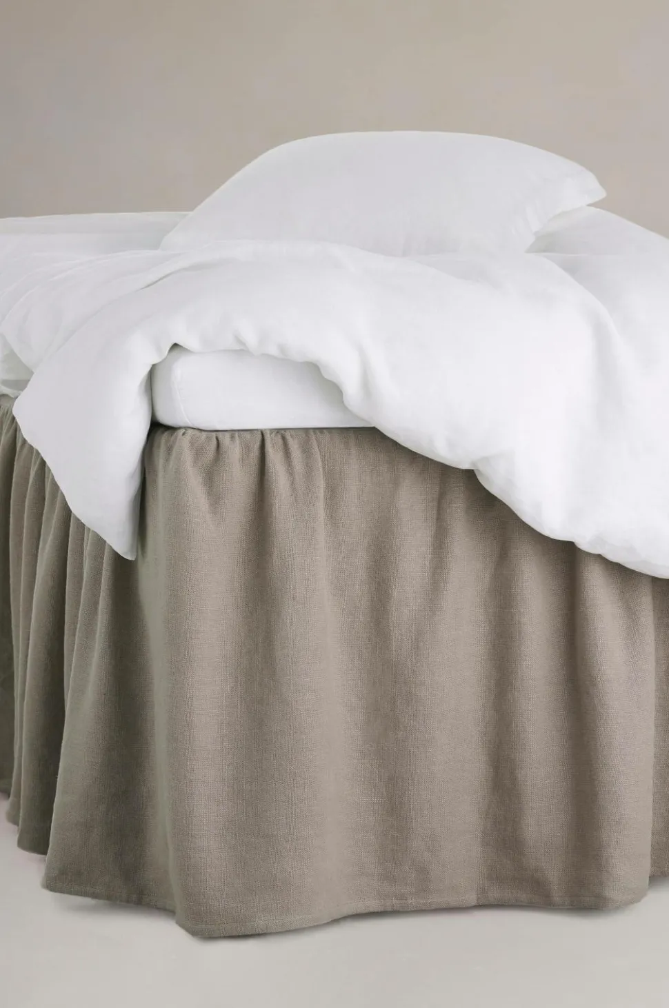 Staycation Sengekappe Calm i hør og bomuld, højde 60 cm