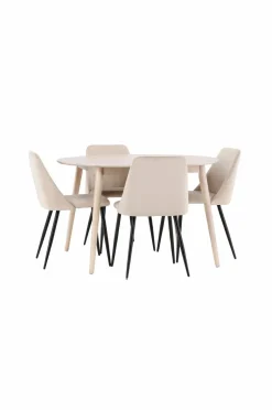 Venture Home Spisebord Flora med stol Night