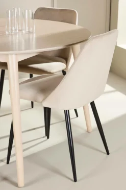 Venture Home Spisebord Flora med stol Night