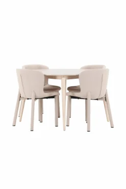 Venture Home Spisebord Flora med Astoria-stol
