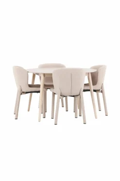 Venture Home Spisebord Flora med Astoria-stol