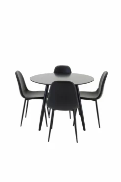 Venture Home Spisebordssæt Plaza med stole Polar