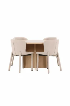 Venture Home Spisebord Strada med Astoria-stol