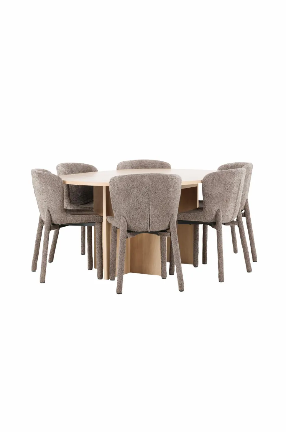 Venture Home Spisebord Strada med Astoria-stol