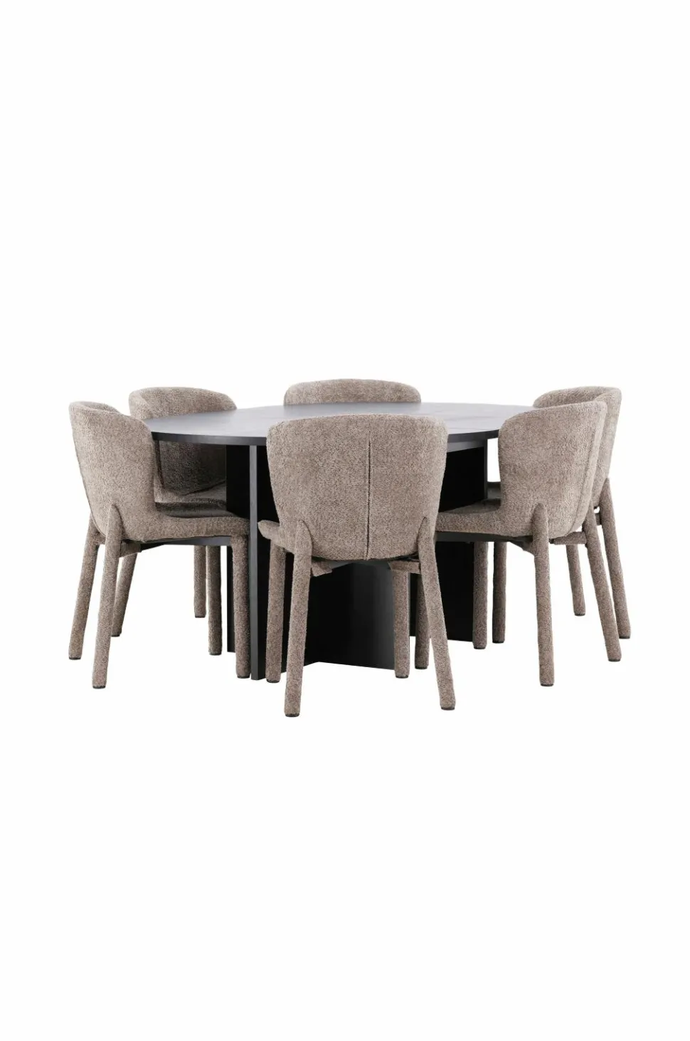 Venture Home Spisebord Strada med Astoria-stol