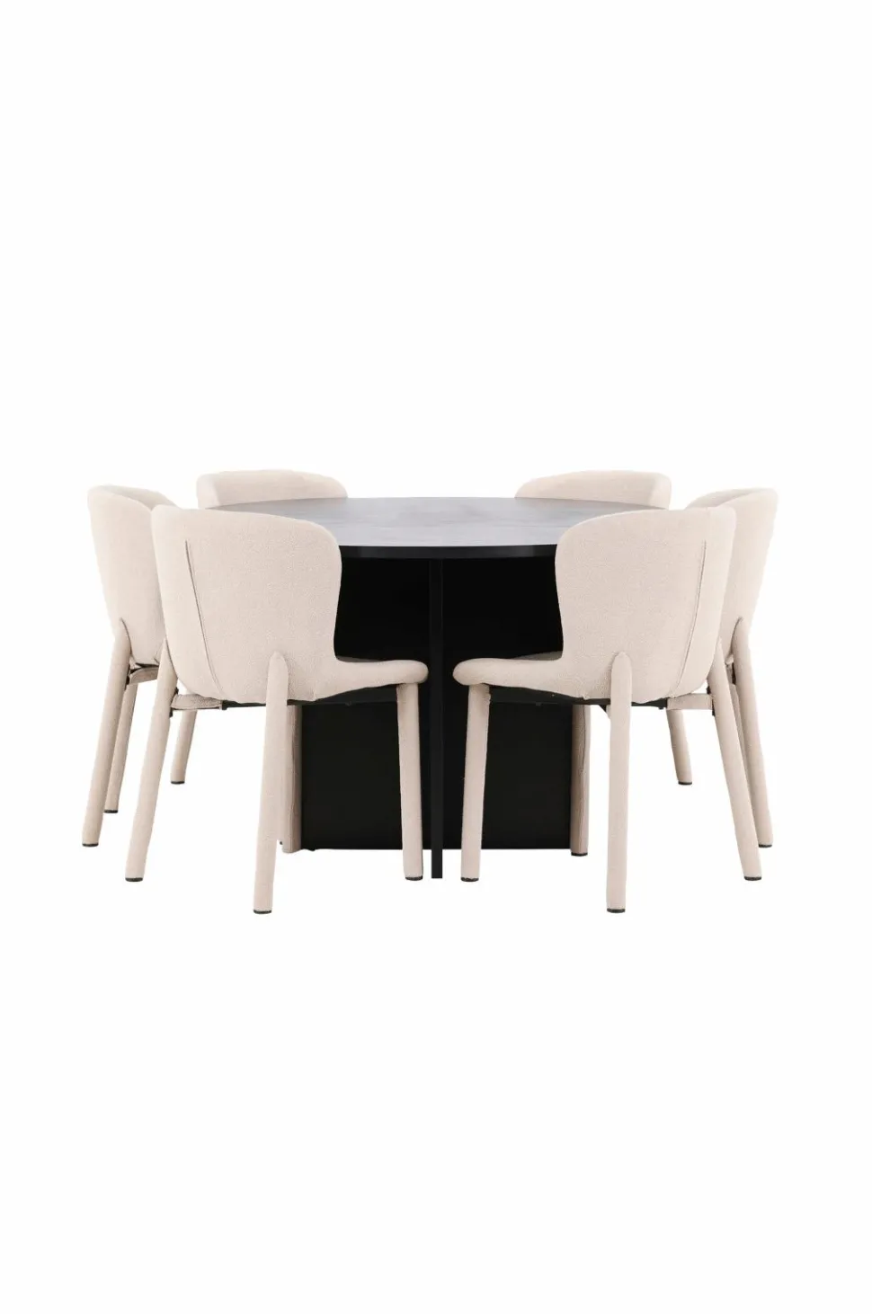 Venture Home Spisebord Strada med Astoria-stol
