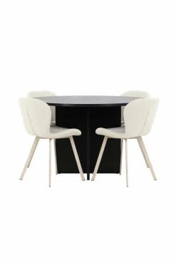 Venture Home Spisebord Strada med Lilja-stol