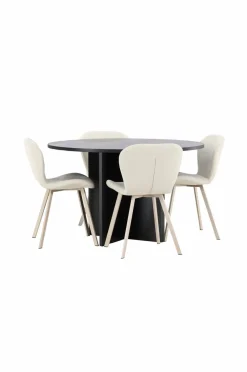Venture Home Spisebord Strada med Lilja-stol