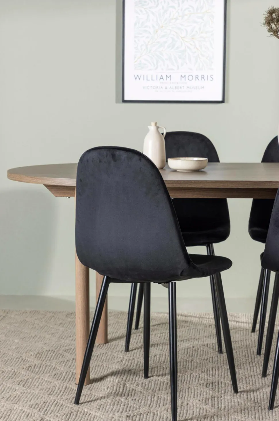 Venture Home Spisegruppe Andy med stole Polar