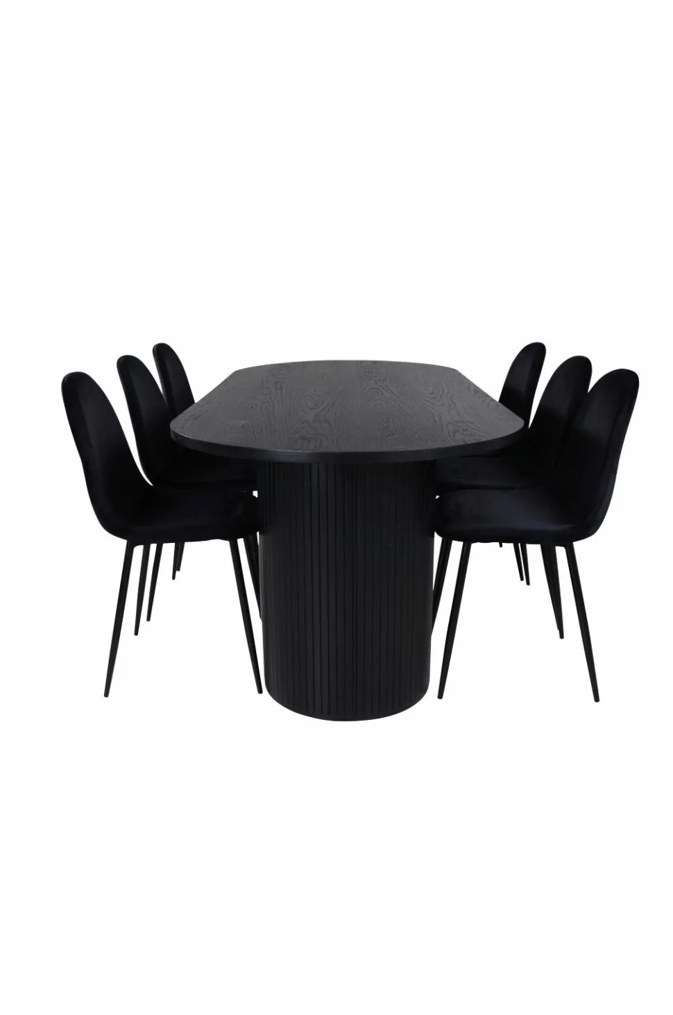 Venture Home Spisegruppe Bianca med 6 spisebordsstole Polar
