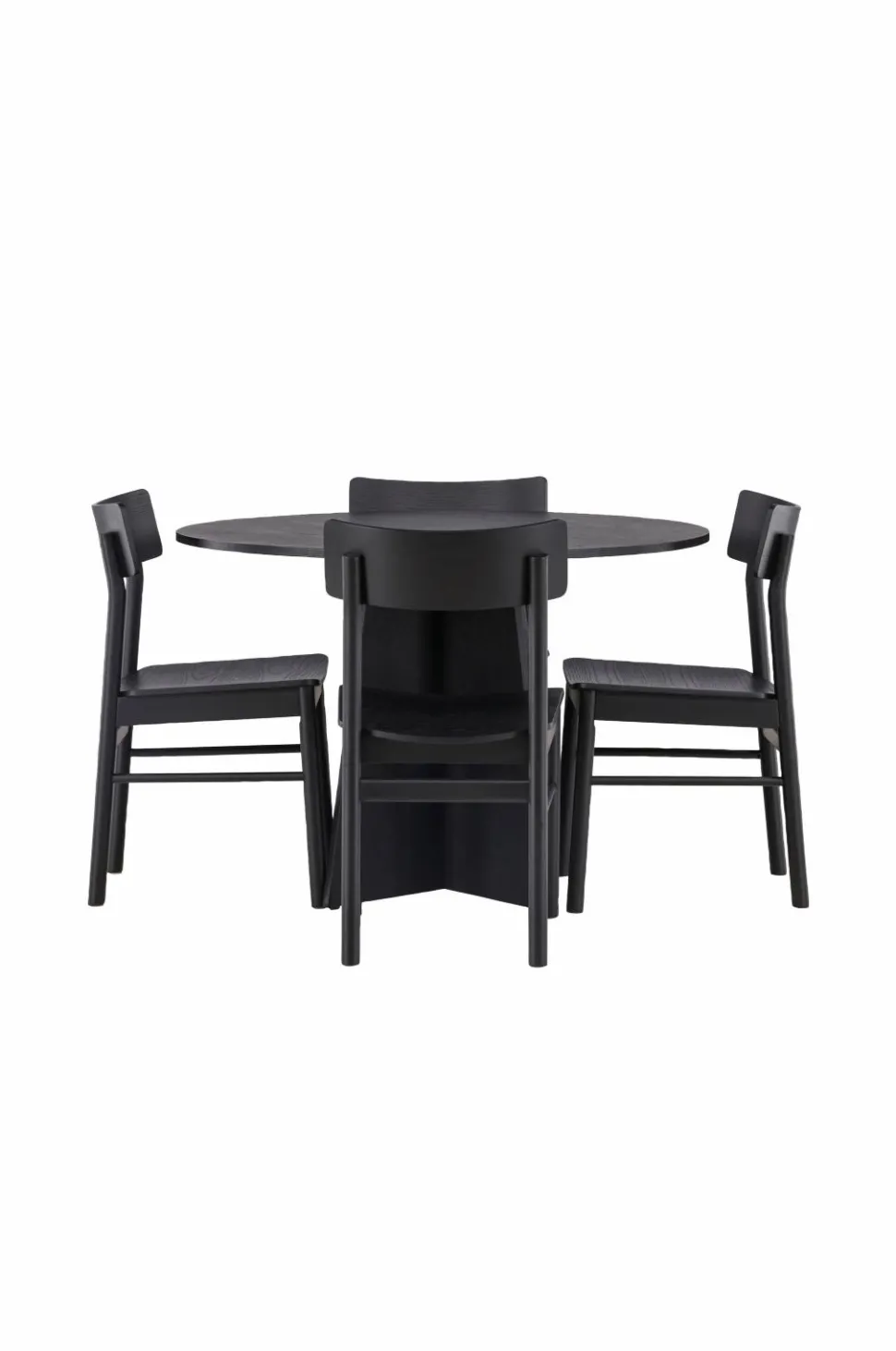 Venture Home Spisegruppe Bootcut Round og stolene Montros