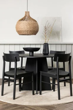 Venture Home Spisegruppe Bootcut Round og stolene Montros
