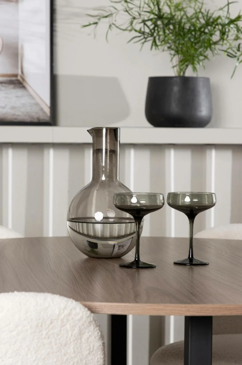 Venture Home Spisegruppe Durango med 4 stk. stole Edina