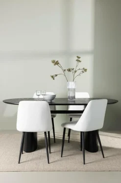 Venture Home Spisegruppe Isolde med 4 stk. stole Night