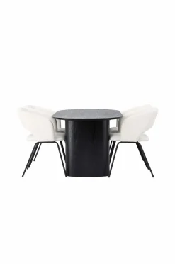 Venture Home Spisegruppe Isolde med 4 stk. stole Day