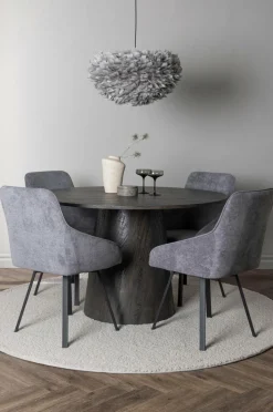 Venture Home Spisegruppe Lanzo med 4 stole Rosie