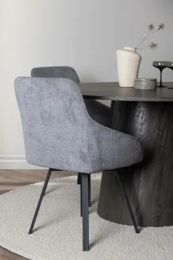 Venture Home Spisegruppe Lanzo med 4 stole Rosie