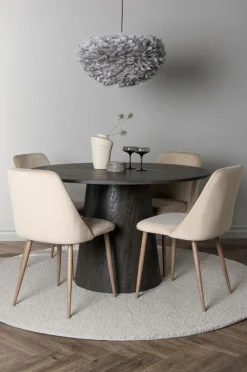 Venture Home Spisegruppe Lanzo med 4 stole Night