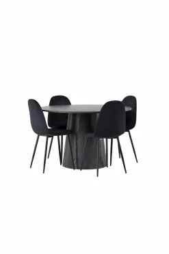 Venture Home Spisegruppe Lanzo med 4 stole Polar