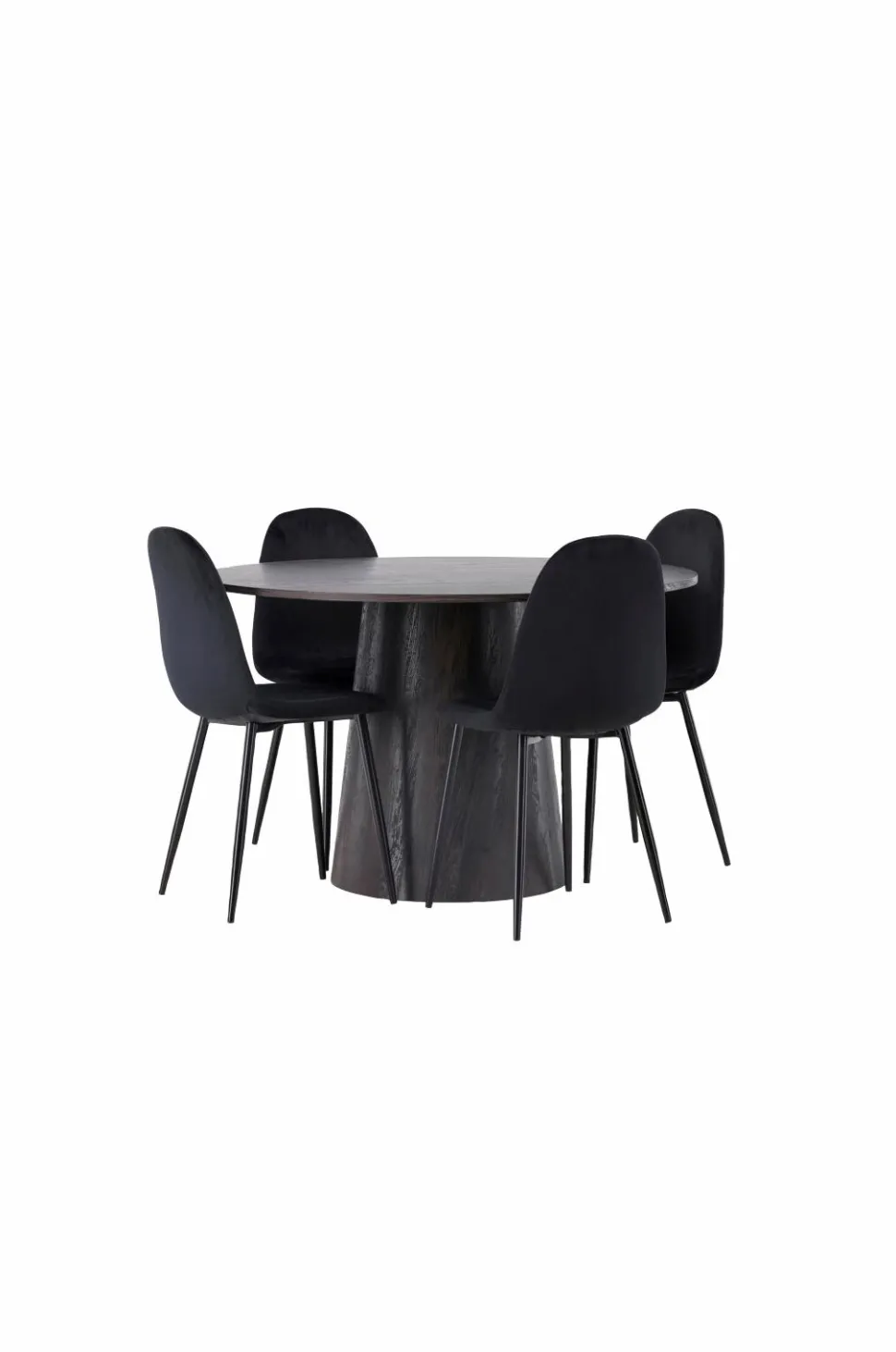 Venture Home Spisegruppe Lanzo med 4 stole Polar