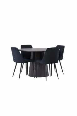Venture Home Spisegruppe Lanzo med 4 stole Night