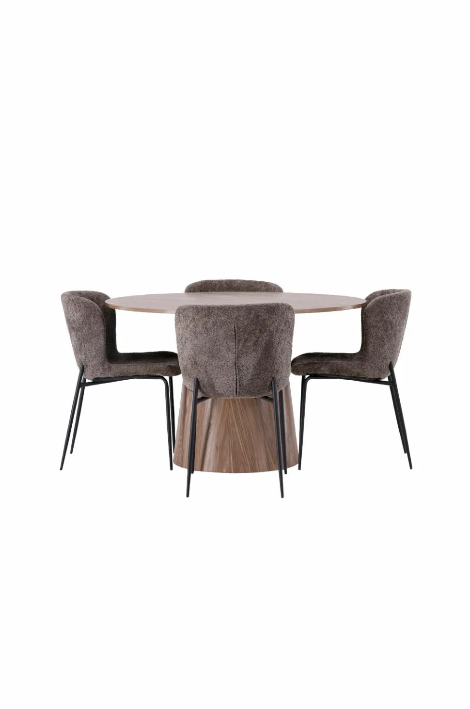 Venture Home Spisegruppe Lanzo med 4 stole Modesto