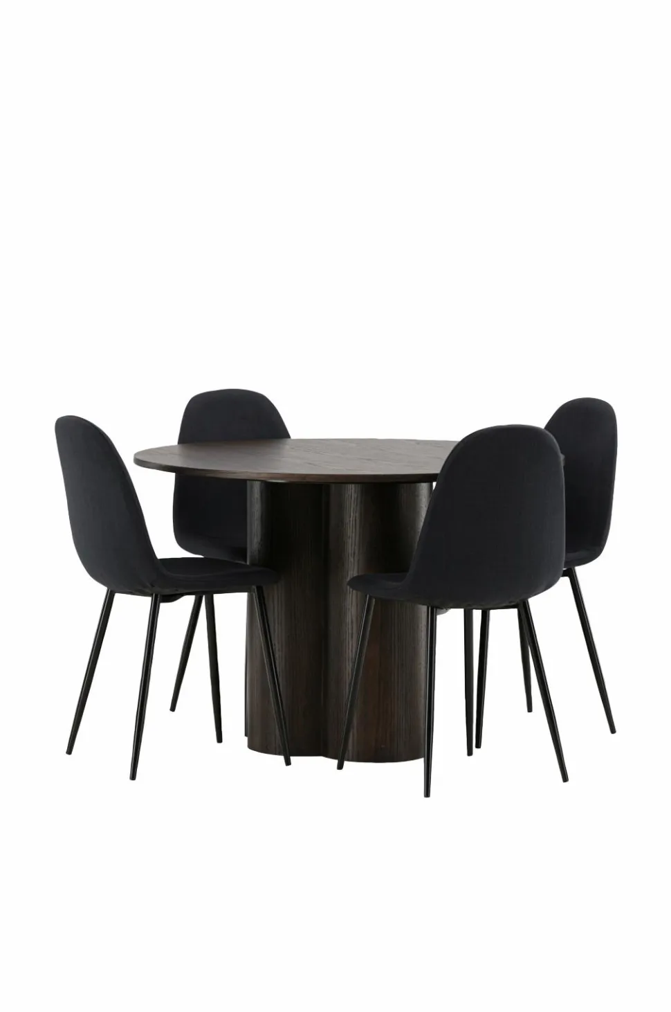 Venture Home Spisegruppe Olivia med 4 stole Polar
