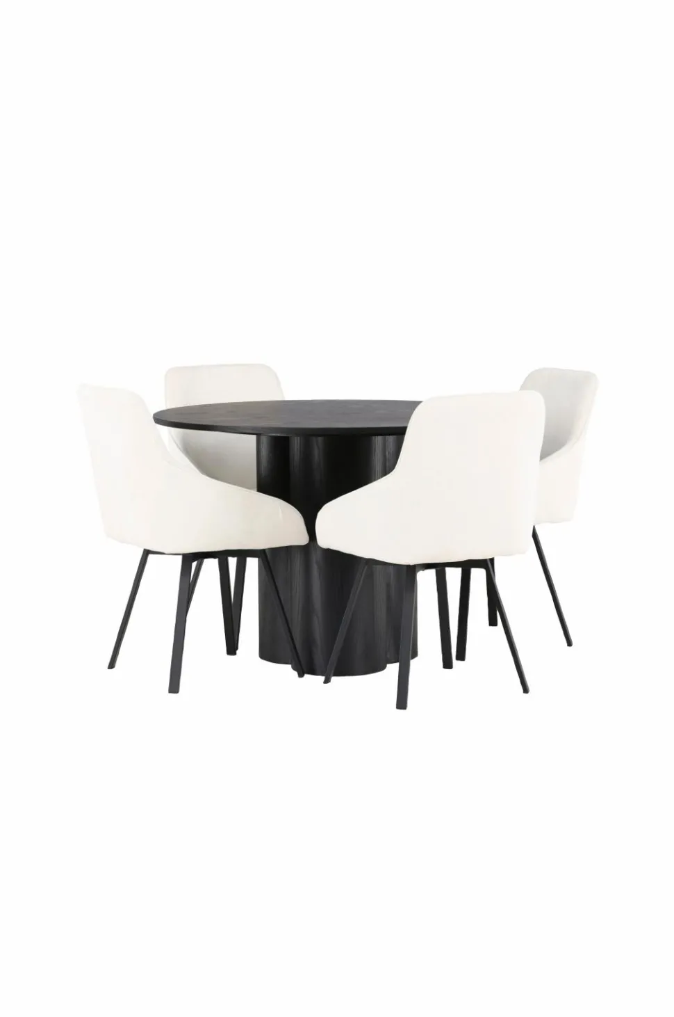 Venture Home Spisegruppe Olivia med 4 stole Rosie