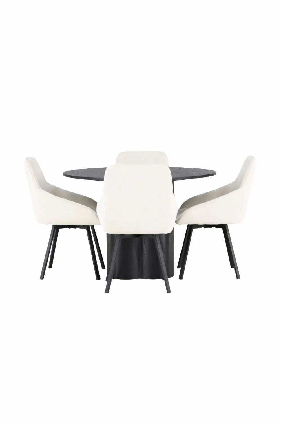 Venture Home Spisegruppe Olivia med 4 stole Rosie