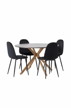 Venture Home Spisegruppe Piazza og stolene Polar