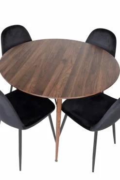 Venture Home Spisegruppe Plaza med 4 stole Polar