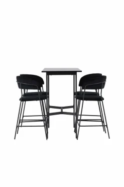 Venture Home Spisegruppe Rax med 4 stole Lui