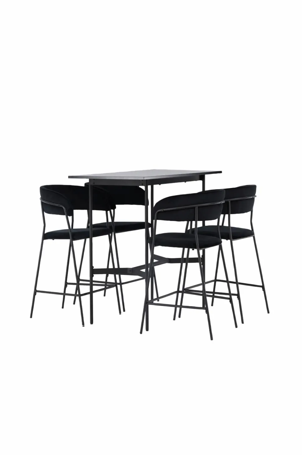 Venture Home Spisegruppe Rax med 4 stole Lui