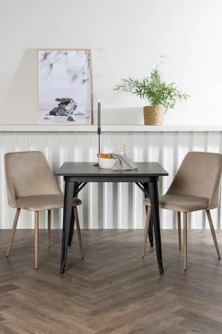 Venture Home Spisegruppe Tempe med 2 stole Night
