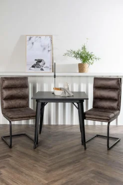Venture Home Spisegruppe Tempe med 2 stole Zizo