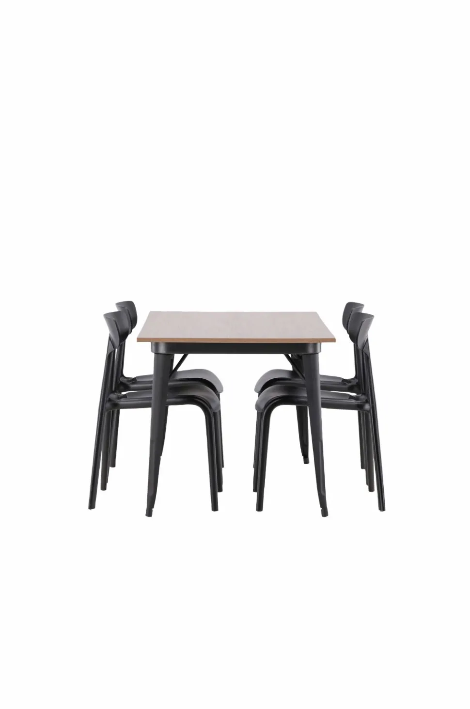Venture Home Spisegruppe Tempe med 4 stole Ursholmen