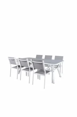 Venture Home Spisegruppe Virya med 6 stole Copacabana