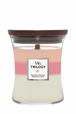 WoodWick Trilogy Hourglass Blooming Orchard