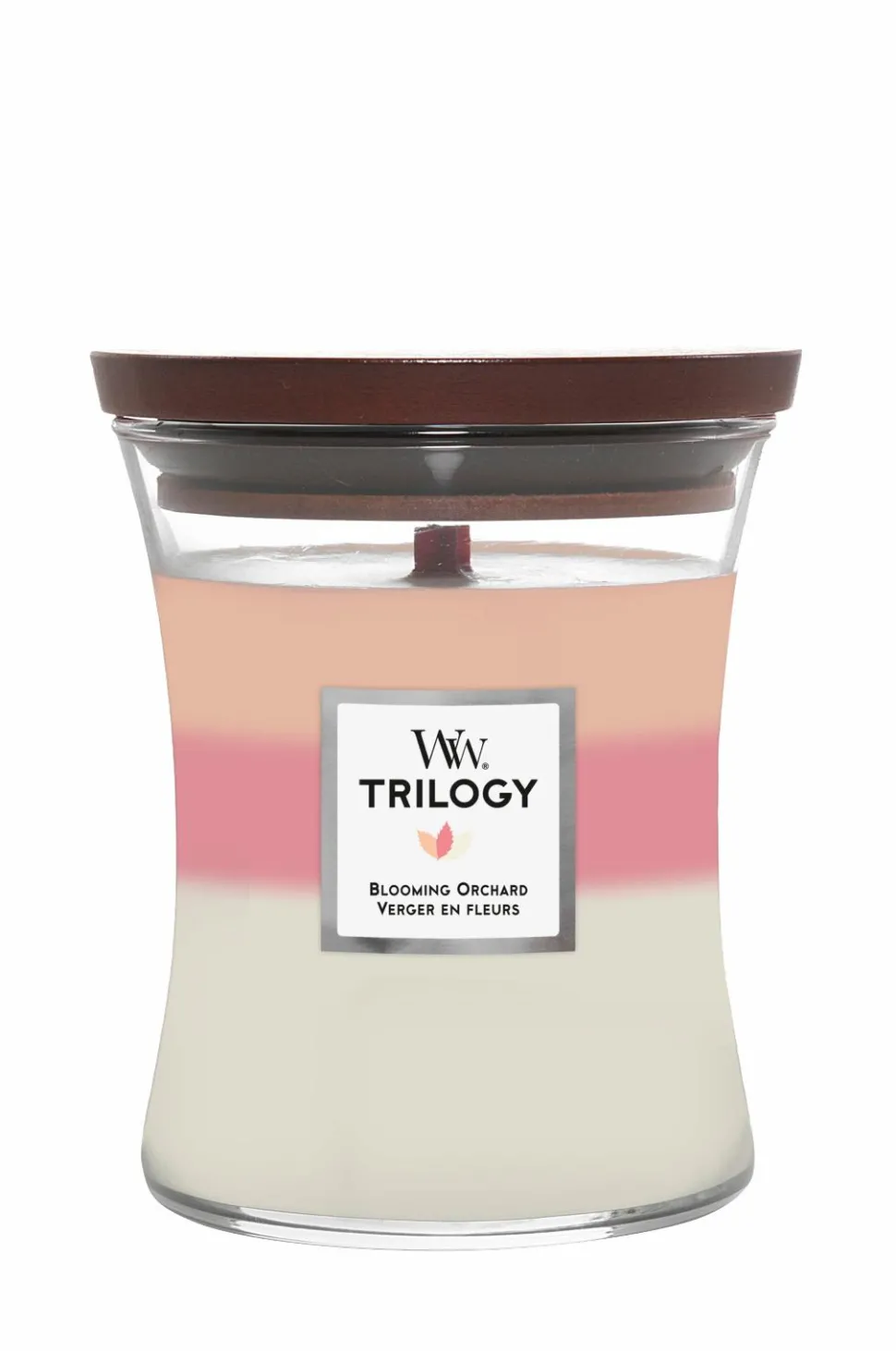 WoodWick Trilogy Hourglass Blooming Orchard