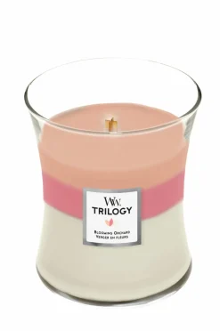 WoodWick Trilogy Hourglass Blooming Orchard