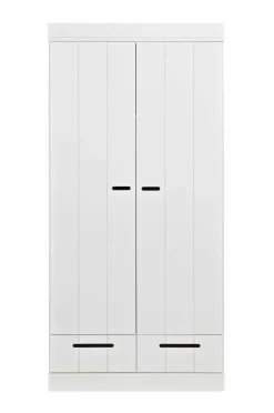 WOOOD Garderobe Connect m struktur, H195xB94xD53