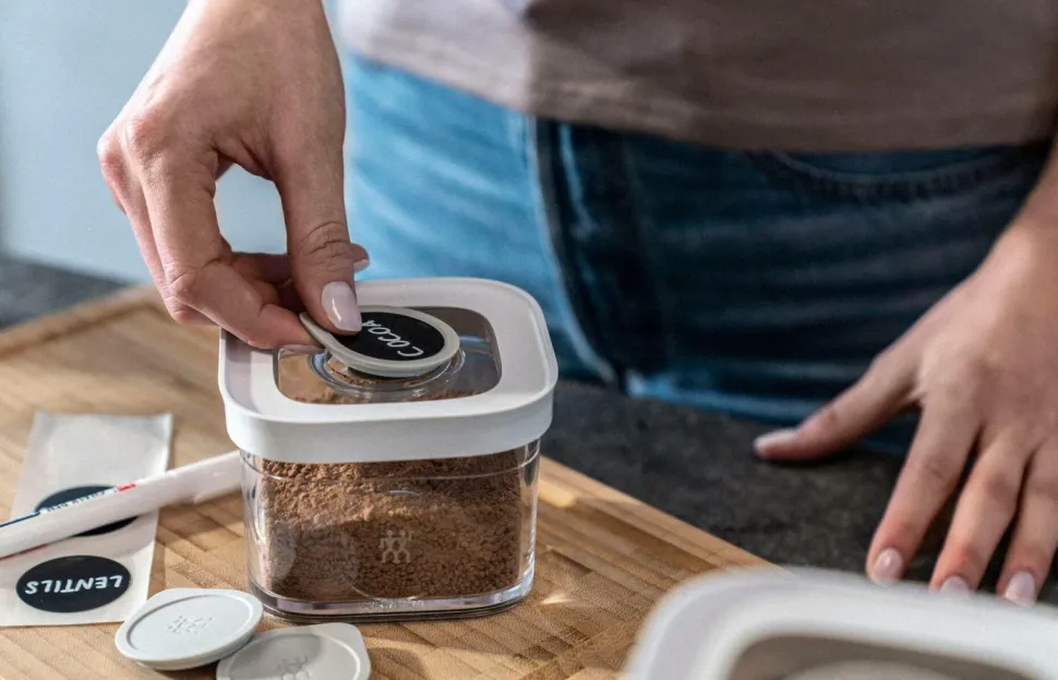 ZWILLING Sæt med holder til etiketter Fresh & Save Cube 3 dele